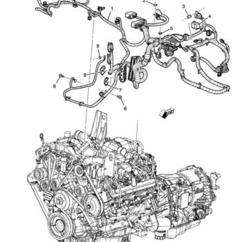 Upper Engine Harness Cleanup